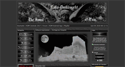 Desktop Screenshot of dunklemacht.net